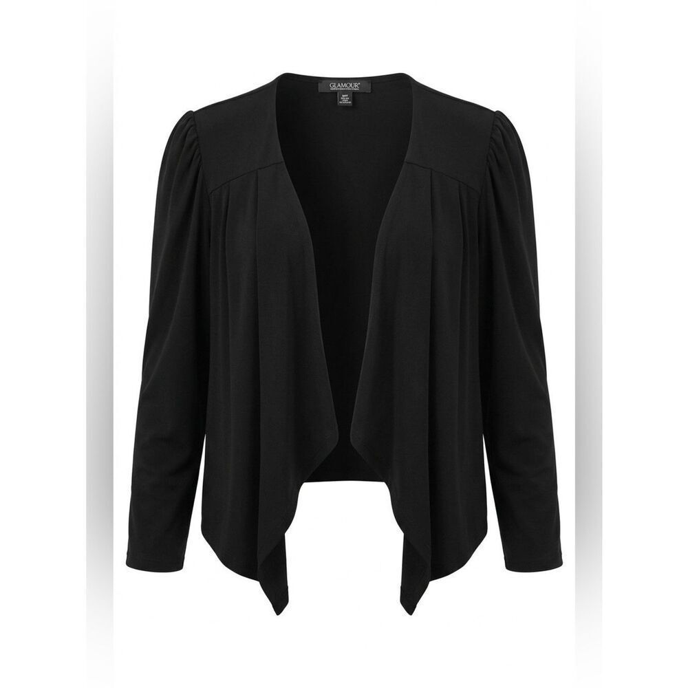 BLACK COVER UP BY GLAMOUR SIZE 1X EUC